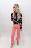 Flamingo Straight Step Hem Jean