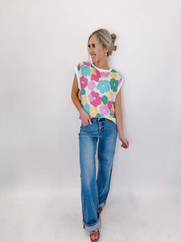 Everyday Is For Flowers Top