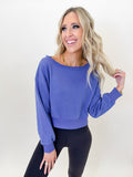 Tia Marlin Off Shoulder Sweatshirt