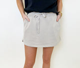 Get Ready Short Skort-Light Taupe