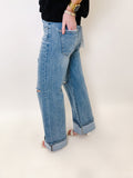 Roma Wide Cuff Jean