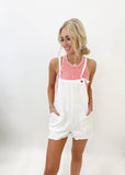 White On The Move Romper