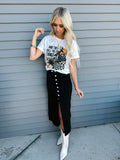 White AND THEY CALL THE THING RODEO Graphic Crewneck Tee