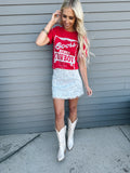 White Embellished Skirt