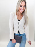 Ivory Cardigan Sweater