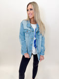 Mary Light Wash Denim Jacket