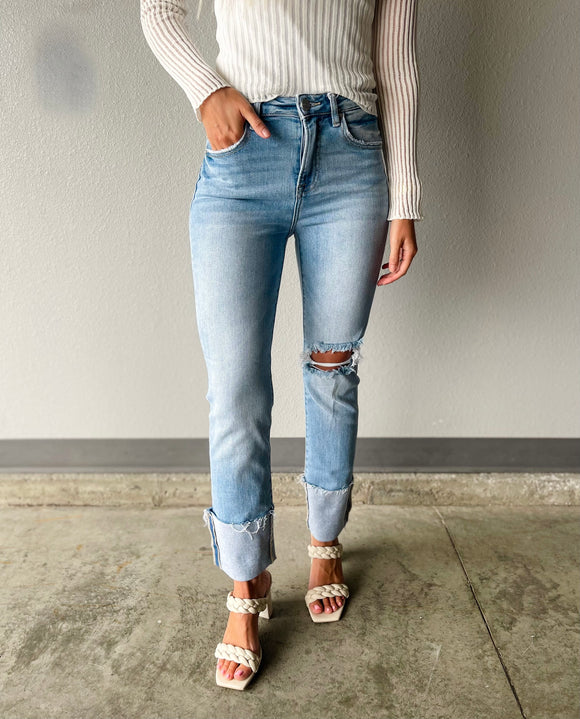 Kori Wide Cuff Jean