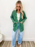 Jade Long Sweater Button Cardigan