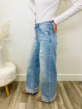 Mae Cuffed Baggy Wide Jean