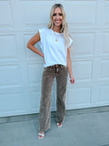 Wide Leg Corduroy Jeans