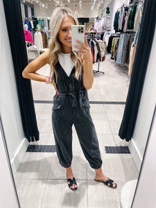 Day In The Life Ash Black Jumpsuit