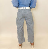 Barrel Pin Stripe Pants