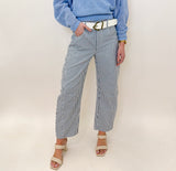 Barrel Pin Stripe Pants