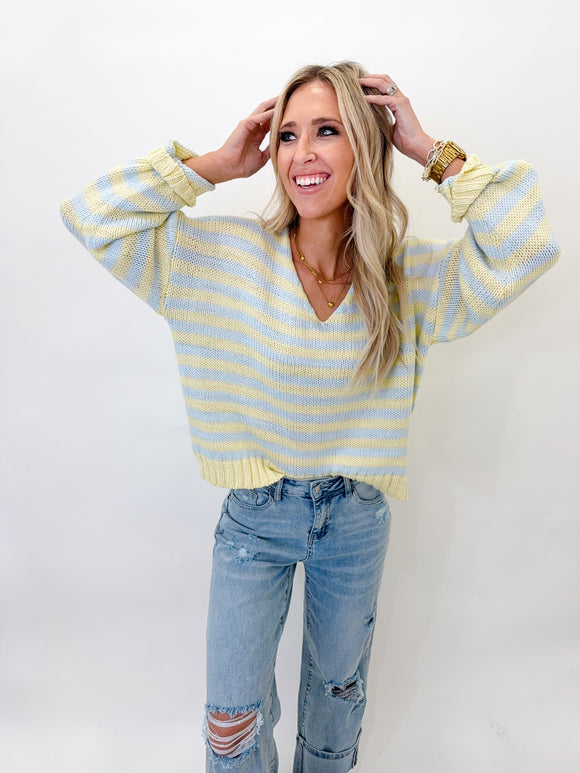 Simple Stripe Sweater