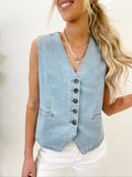 Heidi Denim Vest