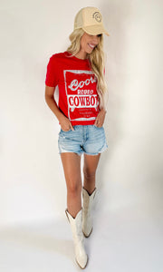 Coors Rodeo Cowboy Graphic Tee