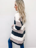 Lina Color Block Cardigan