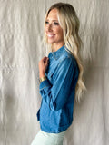 Jessie Denim Buttoned Shirt