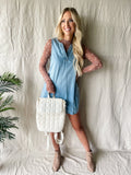 Delightful Impulse Denim Dress