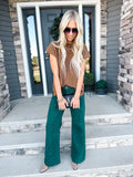 Mid Rise Wide Leg Jeans