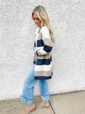 Lina Color Block Cardigan