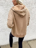 Sipping Cider Camel Hoodie