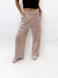 Taupe Utility Sweatpants