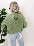 Color Me Up Light Olive Jacket