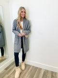 Jenny Heather Grey Cardigan