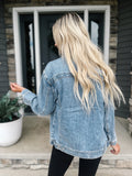 Urban Light Denim Oversized Jacket