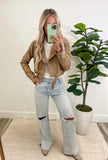 Greyson Khaki Moto Jacket