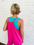 Kenah Hot Pink Jumpsuit