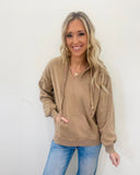 Beige French Terry Sweatshirt