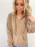 Beige French Terry Sweatshirt