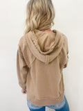 Beige French Terry Sweatshirt