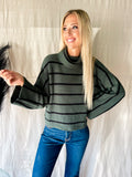 Hunter Green Turtle Neck Sweater