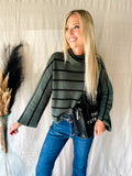 Hunter Green Turtle Neck Sweater