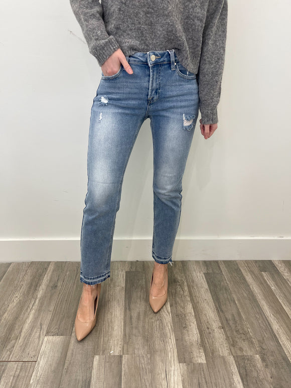 Penny Ankle Straight Jean