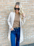 Top Notched Oatmeal Jacket