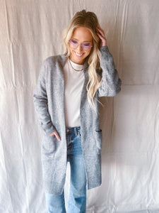 Jenny Heather Grey Cardigan