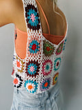 Take the Leap Crochet Tank