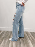 Alessia Distressed Vintage Jeans