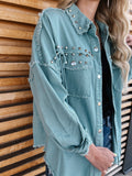 Take The Win Studded Jacket