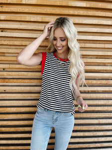 Draw Attention Stripe Shirt