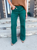 Mid Rise Wide Leg Jeans