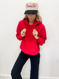 The Red Hooded Sweatshirt